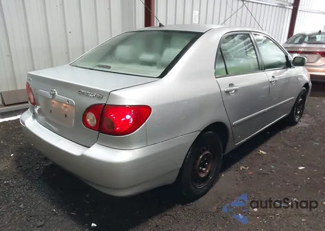 2008 Toyota Corolla Le из США, поврежденный, VIN 2T1BR32E98C903693